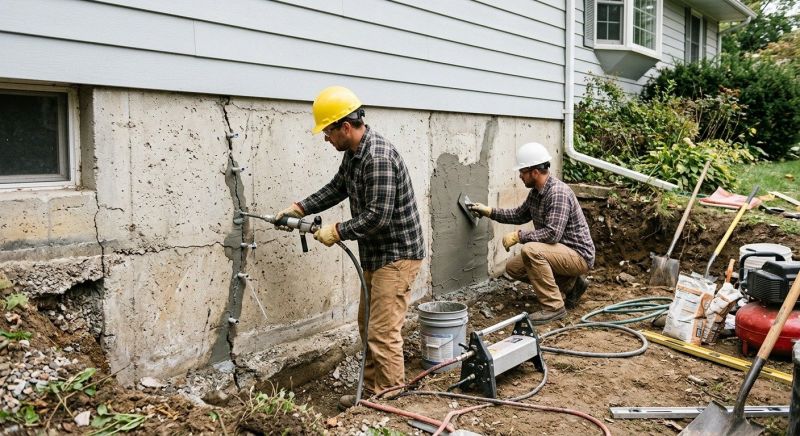 Basement Foundation Repair in Sapphire, NC