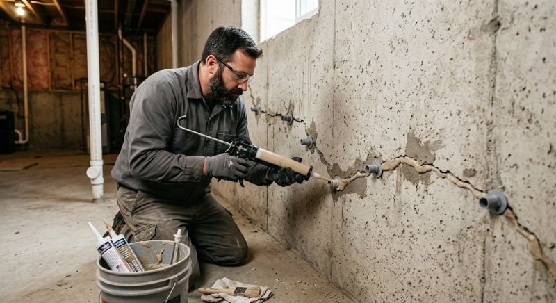 Basement Foundation Repair in Zirconia, NC