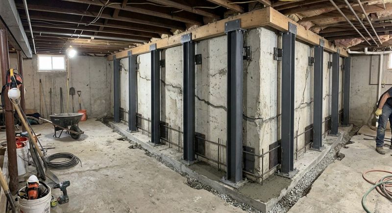 Basement Underpinning in Brevard, NC