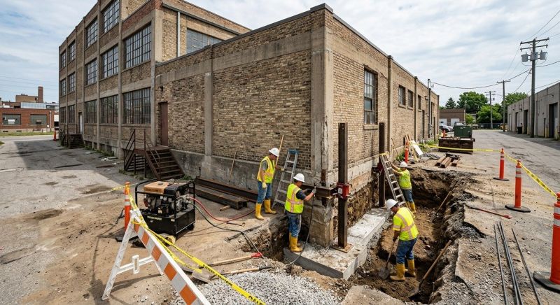 Building Foundation Repair in Fletcher, NC