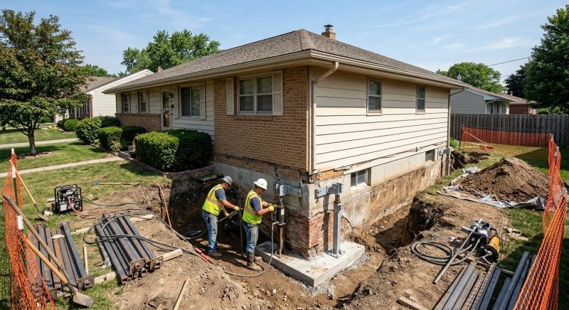 Building Foundation Repair in Travelers Rest, SC