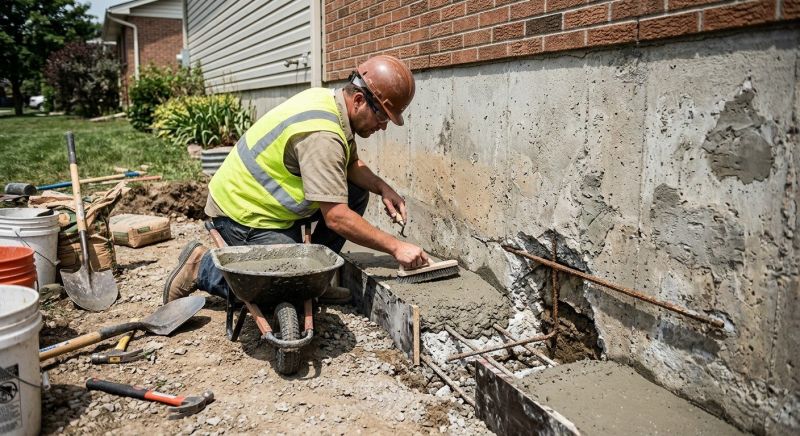 Concrete Foundation Repair in Canton, NC