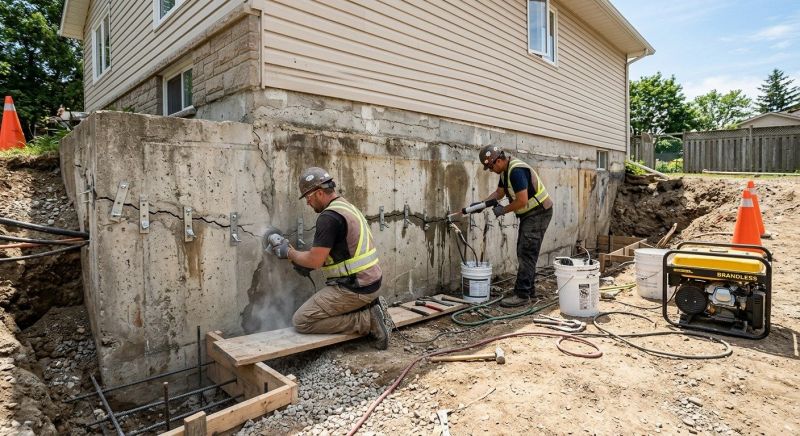 Concrete Foundation Repair in Saluda, NC
