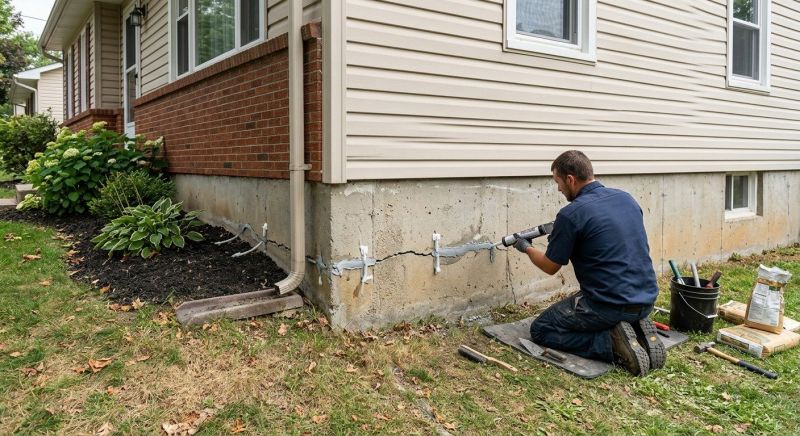 Cracked Foundation Repair in Cashiers, NC
