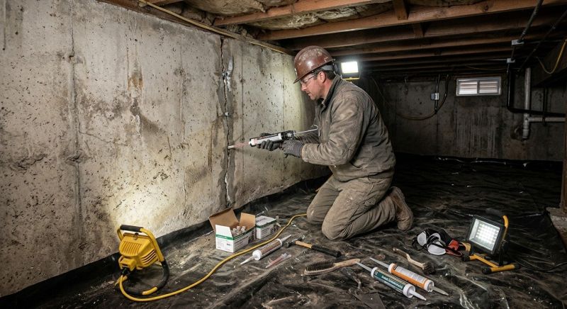 Crawlspace Foundation Repair in Hendersonville, NC