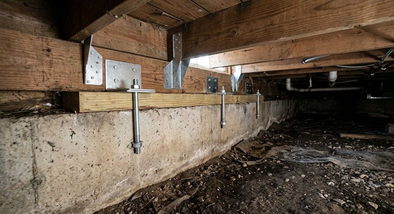 Crawlspace Structural Repair in Brevard, NC