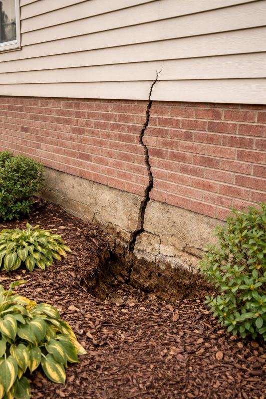 Foundation Crack Repair in Brevard, NC