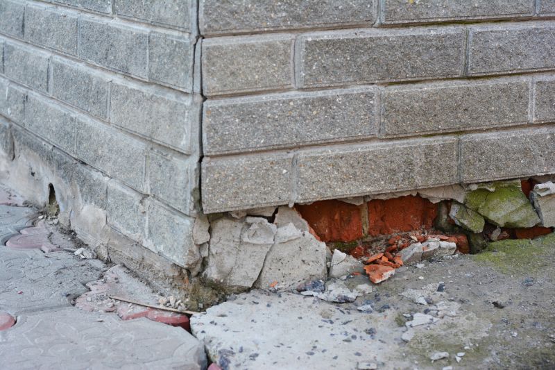 Foundation Damage Repair in Canton, NC