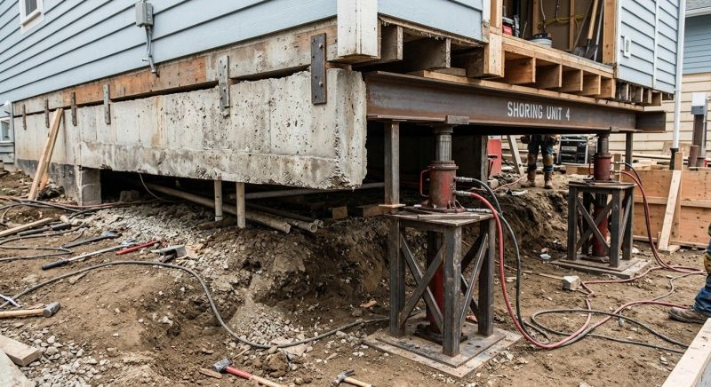 Foundation Jacking in Canton, NC