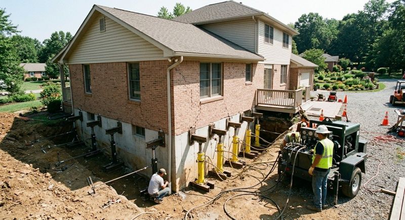 Foundation Jacking in Pickens, SC