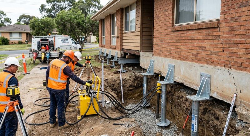 Foundation Jacking in Saluda, NC