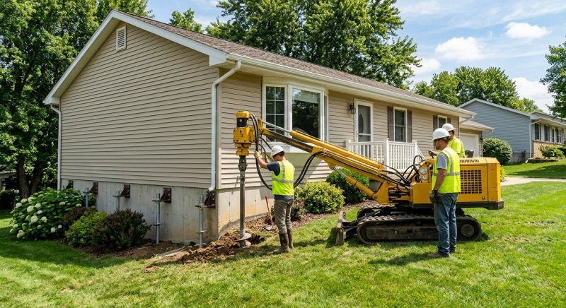 Foundation Raising in Flat Rock, NC