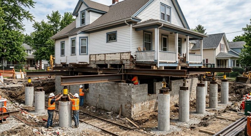 Foundation Raising in Saluda, NC