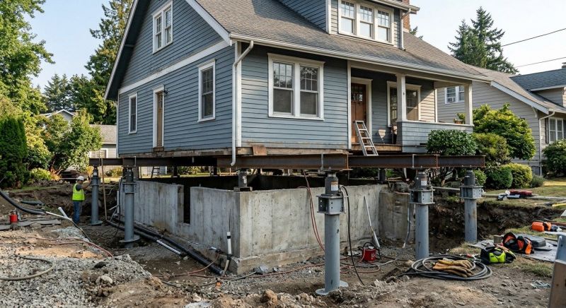 Foundation Raising in Zirconia, NC