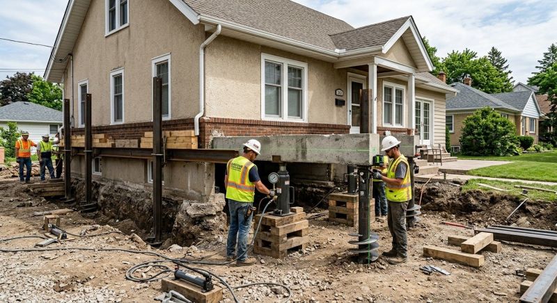 Foundation Releveling in Brevard, NC