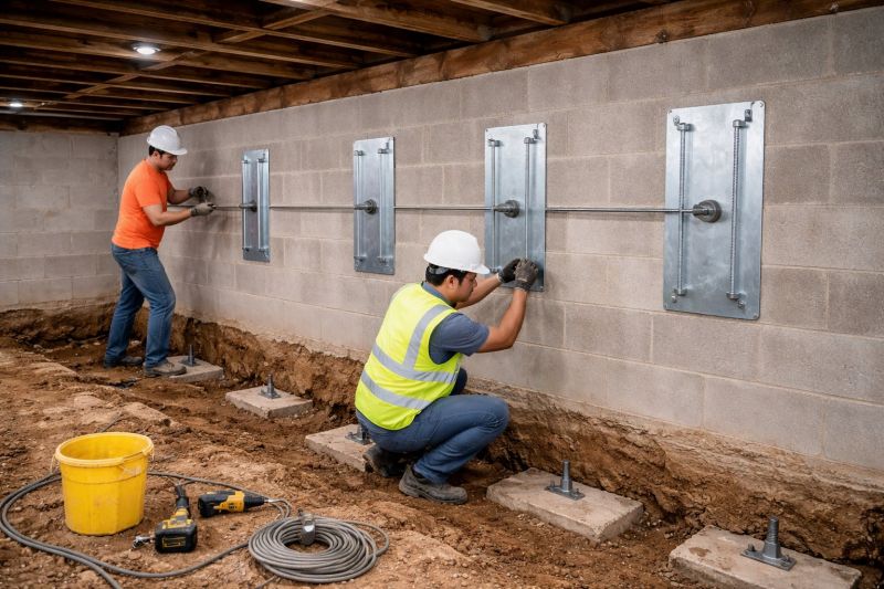 Foundation Stabilizing in Fletcher, NC