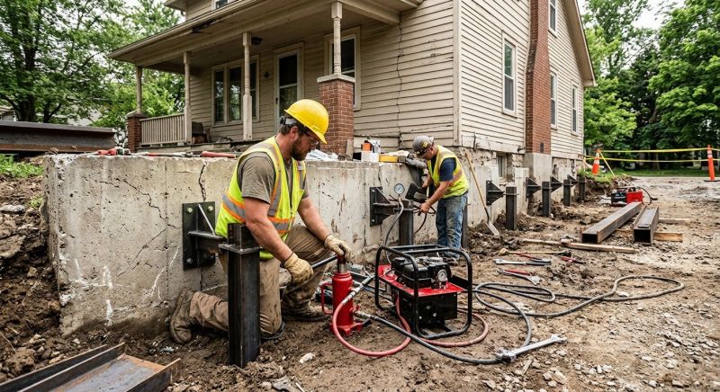 Foundation Stabilizing in Saluda, NC