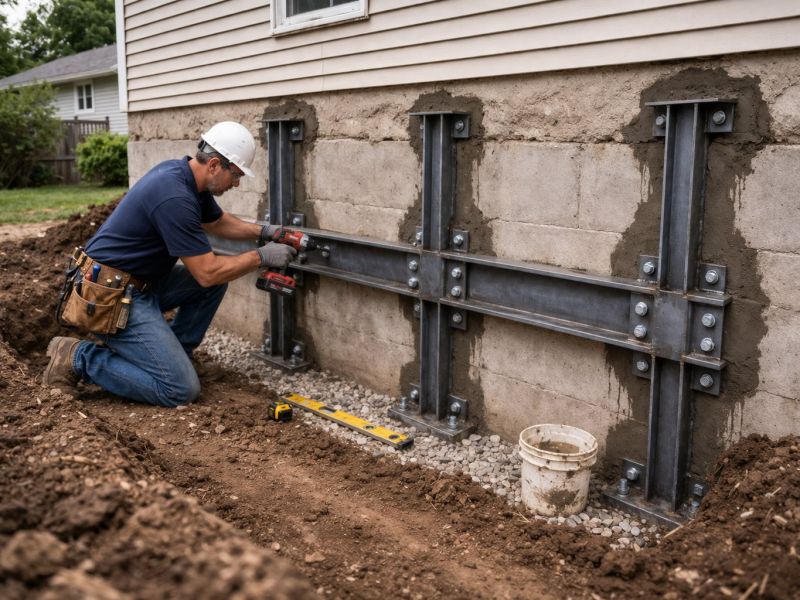 Foundation Strengthening in Brevard, NC