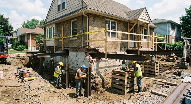 Foundation Structural Repair in Hendersonville, NC
