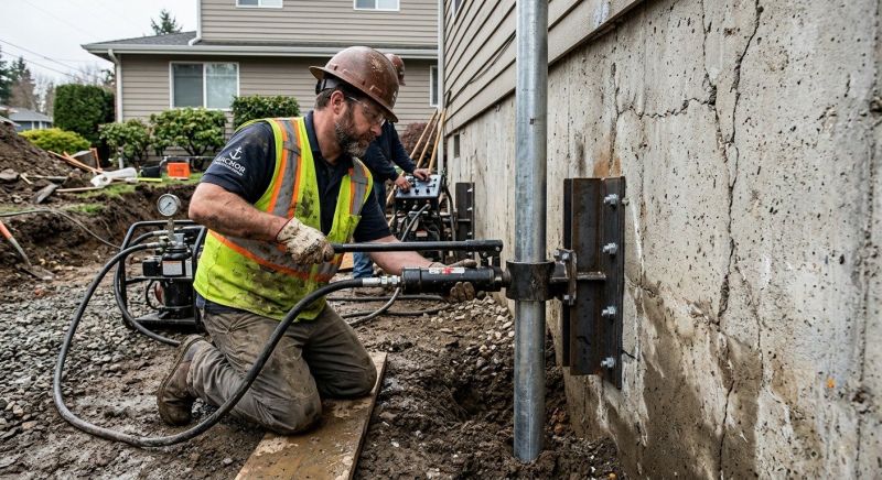 Home Foundation Leveling in Sapphire, NC