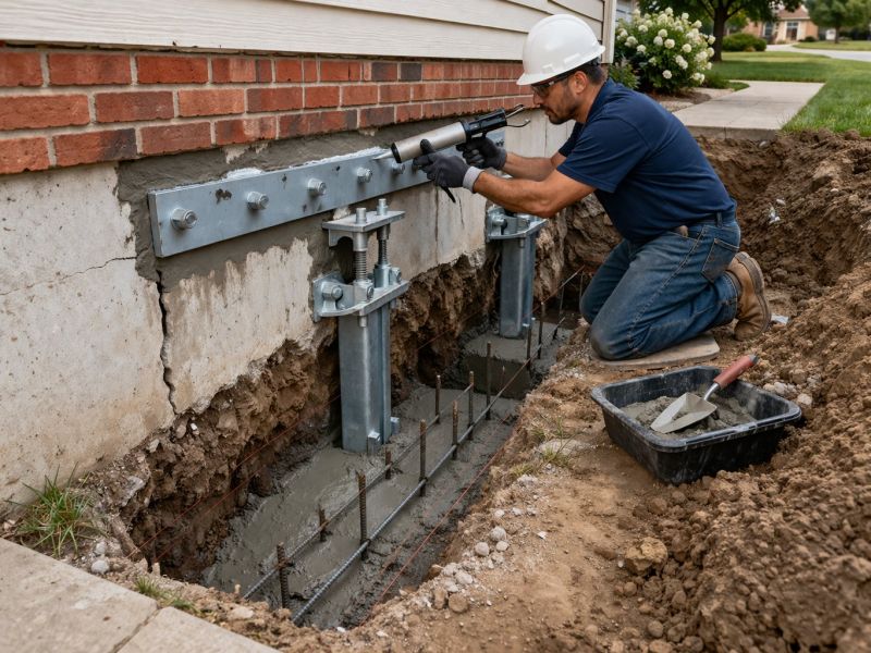 Home Foundation Repair in Flat Rock, NC