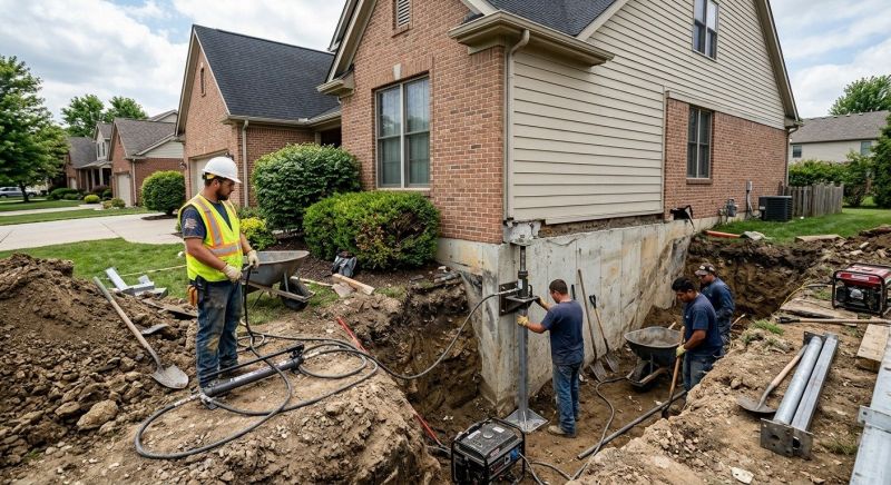 Home Foundation Repair in Fletcher, NC