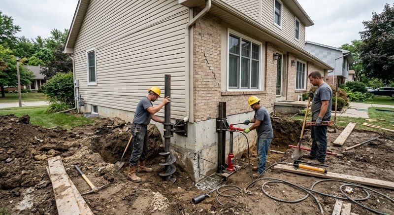 Home Foundation Repair in Henderson County, NC