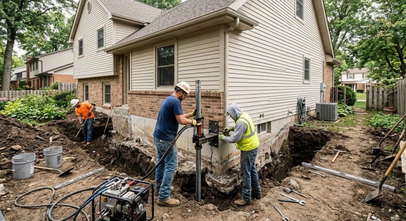 House Foundation Repair in Fletcher, NC