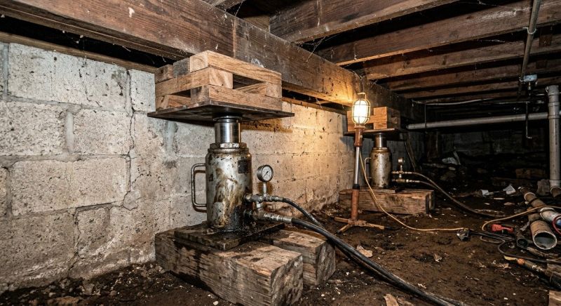 House Leveling in Brevard, NC