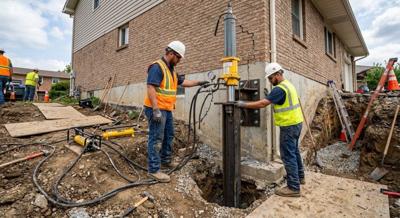 House Settling Repair in Brevard, NC