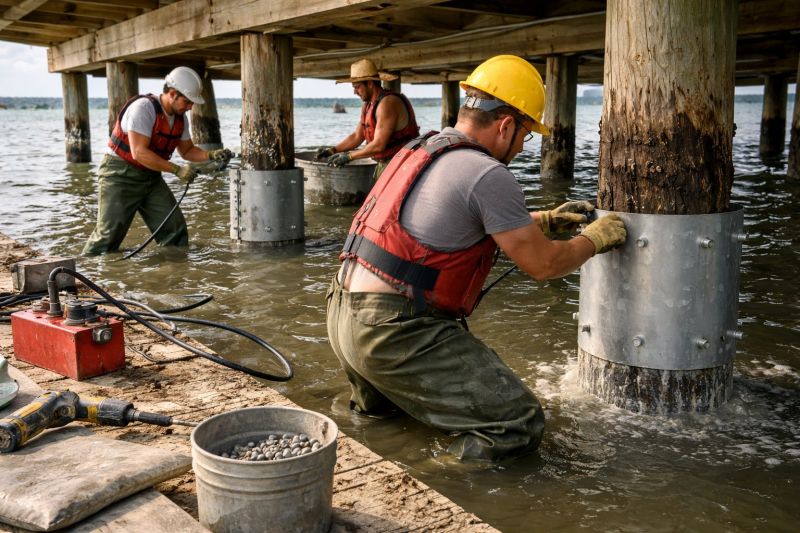 Piling Repair in Brevard, NC