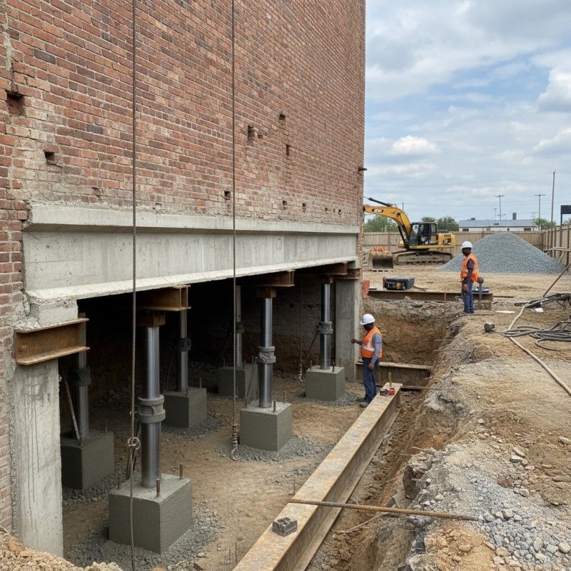 Underpinning Repair in Brevard, NC
